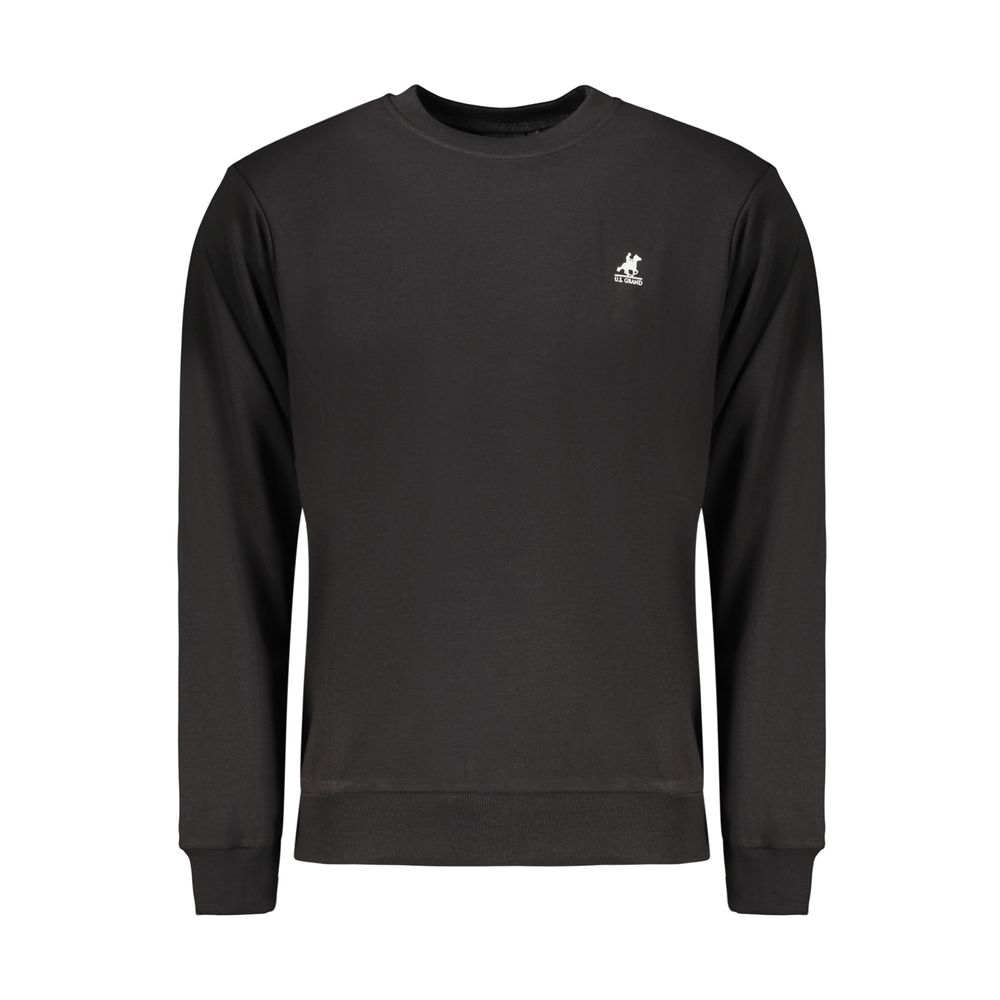 U.S. Grand Black Cotton Men's Sweatshirt U.S. Grand