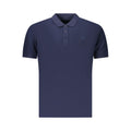 U.S. Grand Blue Cotton Men's Polo Shirt U.S. Grand