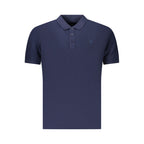 U.S. Grand Blue Cotton Men's Polo Shirt U.S. Grand