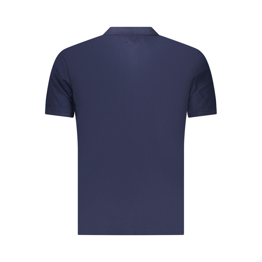 U.S. Grand Blue Cotton Men's Polo Shirt U.S. Grand