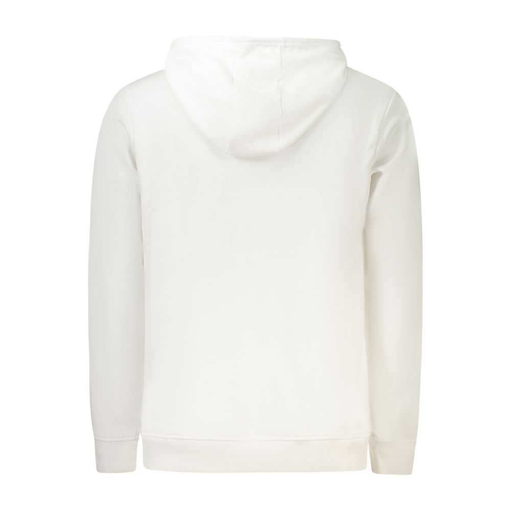 U.S. Grand White Cotton Men Sweatshirt U.S. Grand