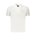 U.S. Grand White Cotton Men's Polo U.S. Grand