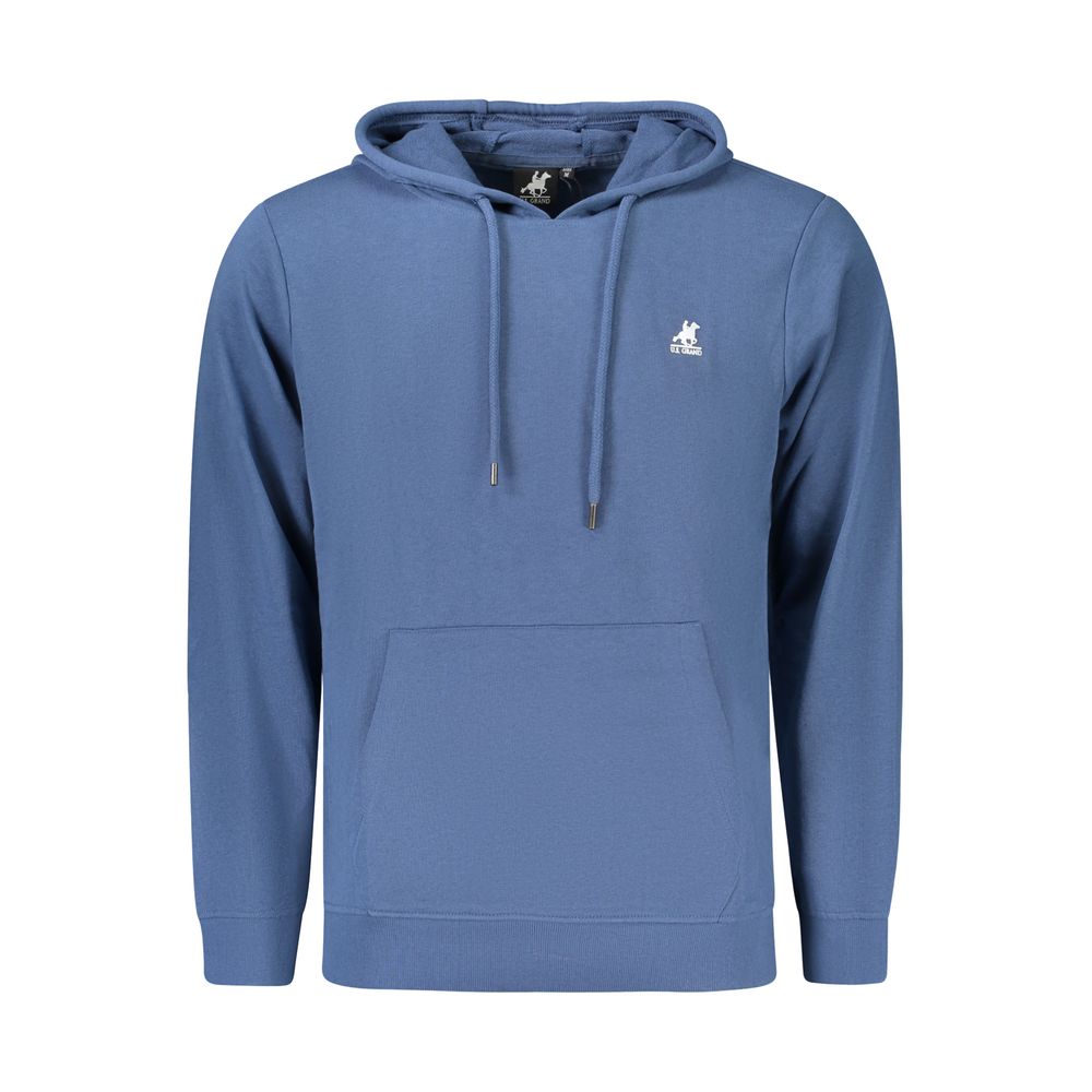 U.S. Grand Blue Cotton Men's Sweatshirt U.S. Grand