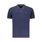 U.S. Grand Blue Cotton Mens Polo Shirt U.S. Grand