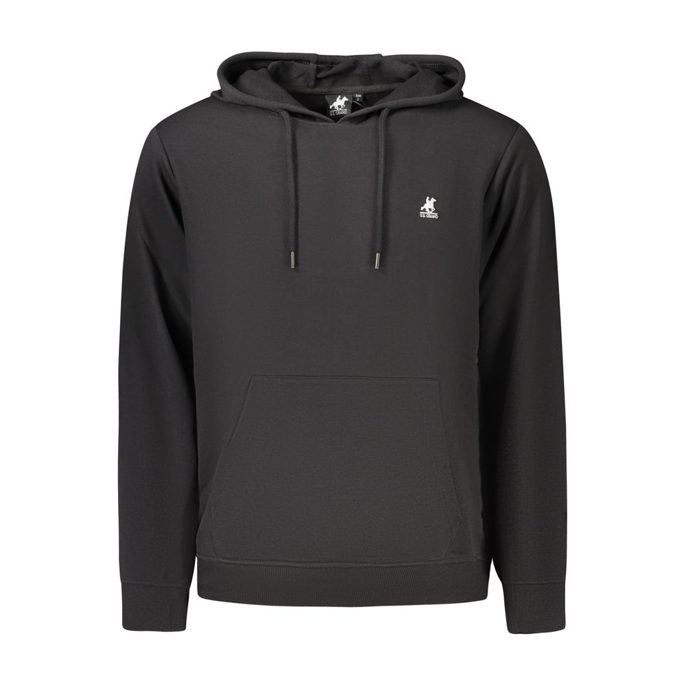 U.S. Grand Black Cotton Men's Sweatshirt U.S. Grand