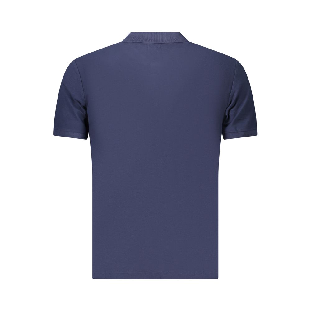 U.S. Grand Blue Cotton Mens Polo Shirt U.S. Grand