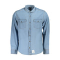 U.S. Grand Azzurro Cotton Mens Shirt U.S. Grand