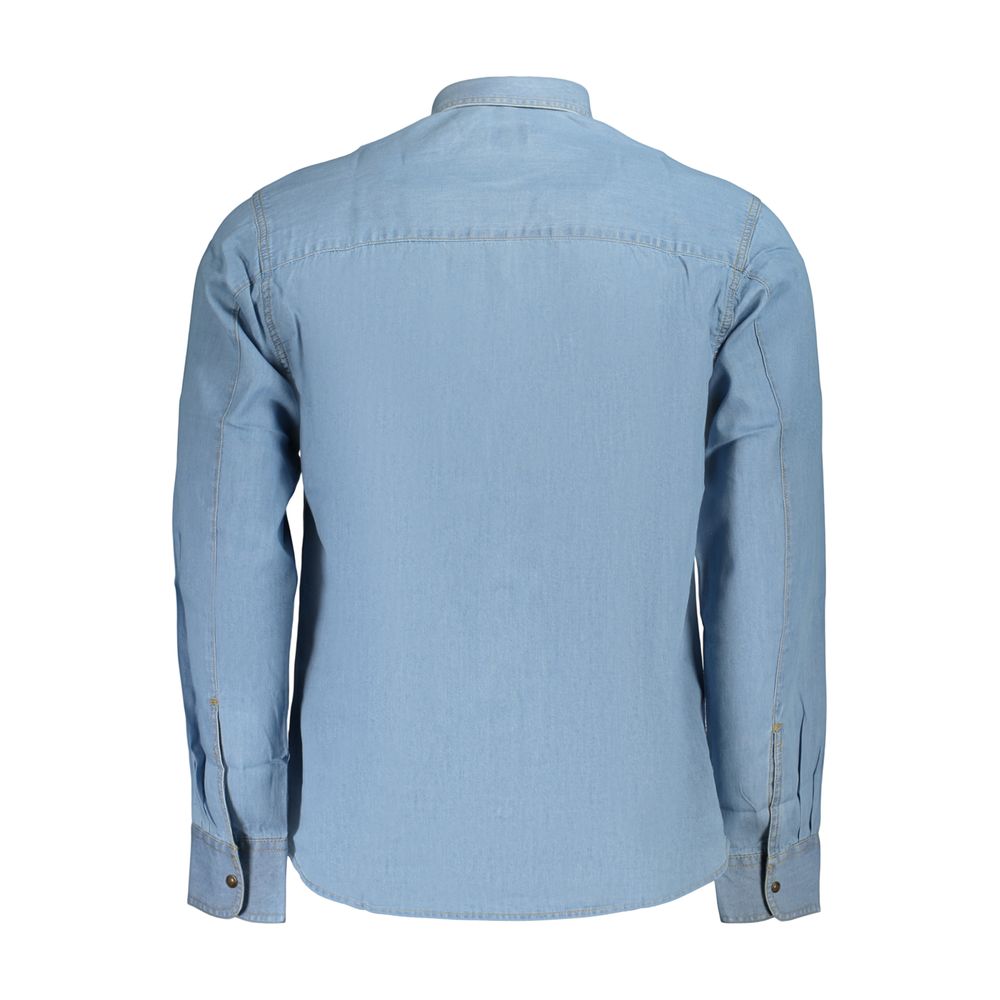 U.S. Grand Azzurro Cotton Mens Shirt U.S. Grand