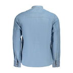 U.S. Grand Azzurro Cotton Mens Shirt U.S. Grand