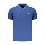U.S. Grand Blue Cotton Men's Polo Shirt U.S. Grand
