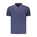 U.S. Grand Blue Cotton Men's Polo Shirt U.S. Grand