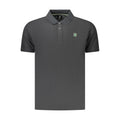 U.S. Grand Black Cotton Men's Polo Shirt U.S. Grand