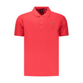 U.S. Grand Red Cotton Men's Polo Shirt U.S. Grand