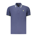U.S. Grand Blue Cotton Mens Polo Shirt U.S. Grand