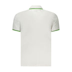 U.S. Grand White Cotton Men's Polo Shirt U.S. Grand