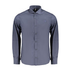 U.S. Grand Blue Cotton Men's Shirt U.S. Grand