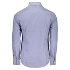 U.S. Grand Blue Cotton Men's Shirt U.S. Grand