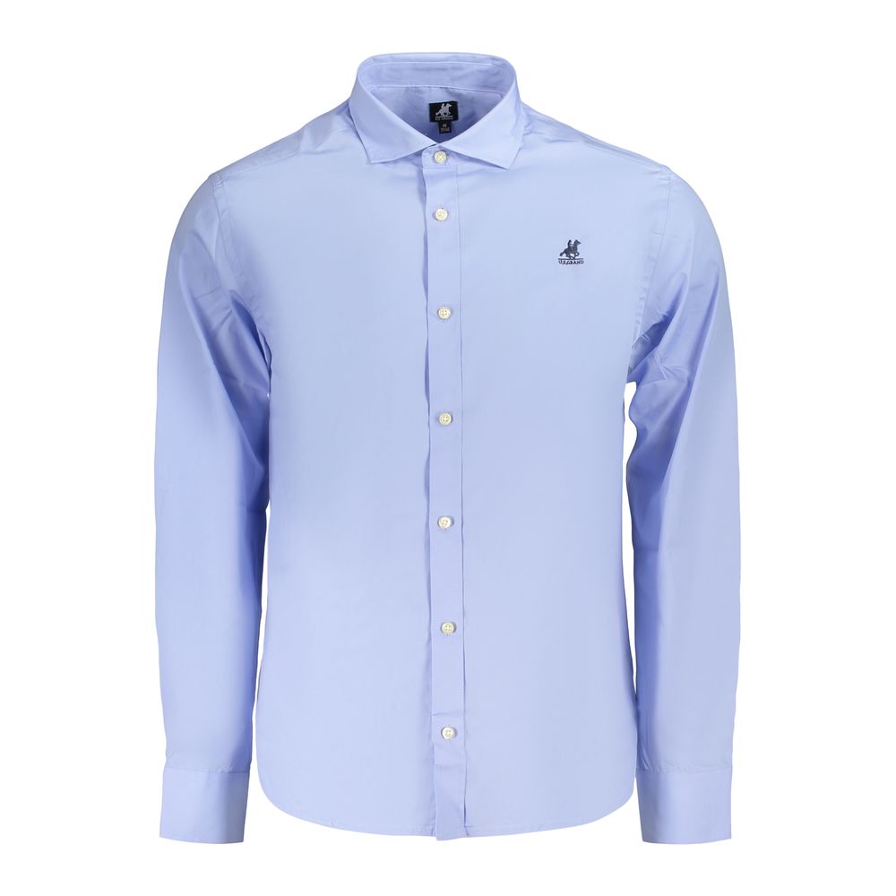 U.S. Grand Azzurro Cotton Men's Shirt U.S. Grand