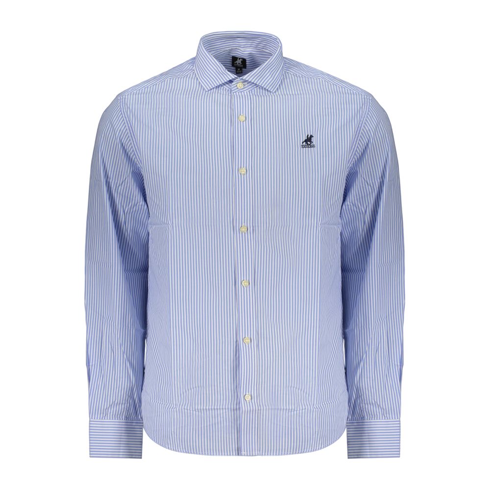 U.S. Grand Azzurro Cotton Mens Shirt U.S. Grand