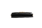 Chanel 19 Flap Coin Purse Quilted Leather Black Crossbody Chanel