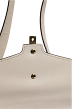 Gucci White Calfskin Leather Sylvie Crossbody Bag Gucci
