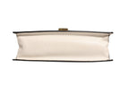 Gucci White Calfskin Leather Sylvie Crossbody Bag Gucci