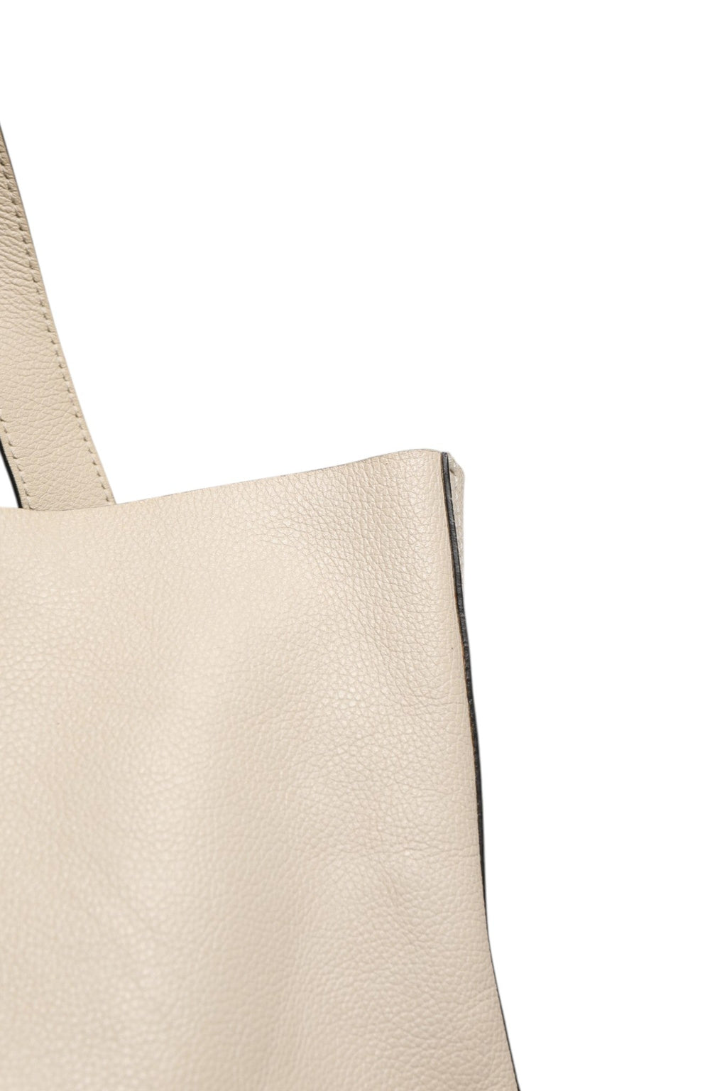 Gucci White Web Sherry Logo Print Tote Bag Gucci