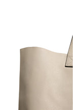 Gucci White Web Sherry Logo Print Tote Bag Gucci