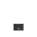 Prada Black Calfskin Cardholder Prada