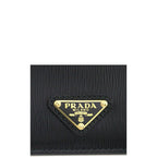 Prada Black Calfskin Cardholder Prada
