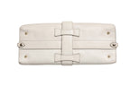 Gucci White Leather Stirrup Top Handle Bag Gucci