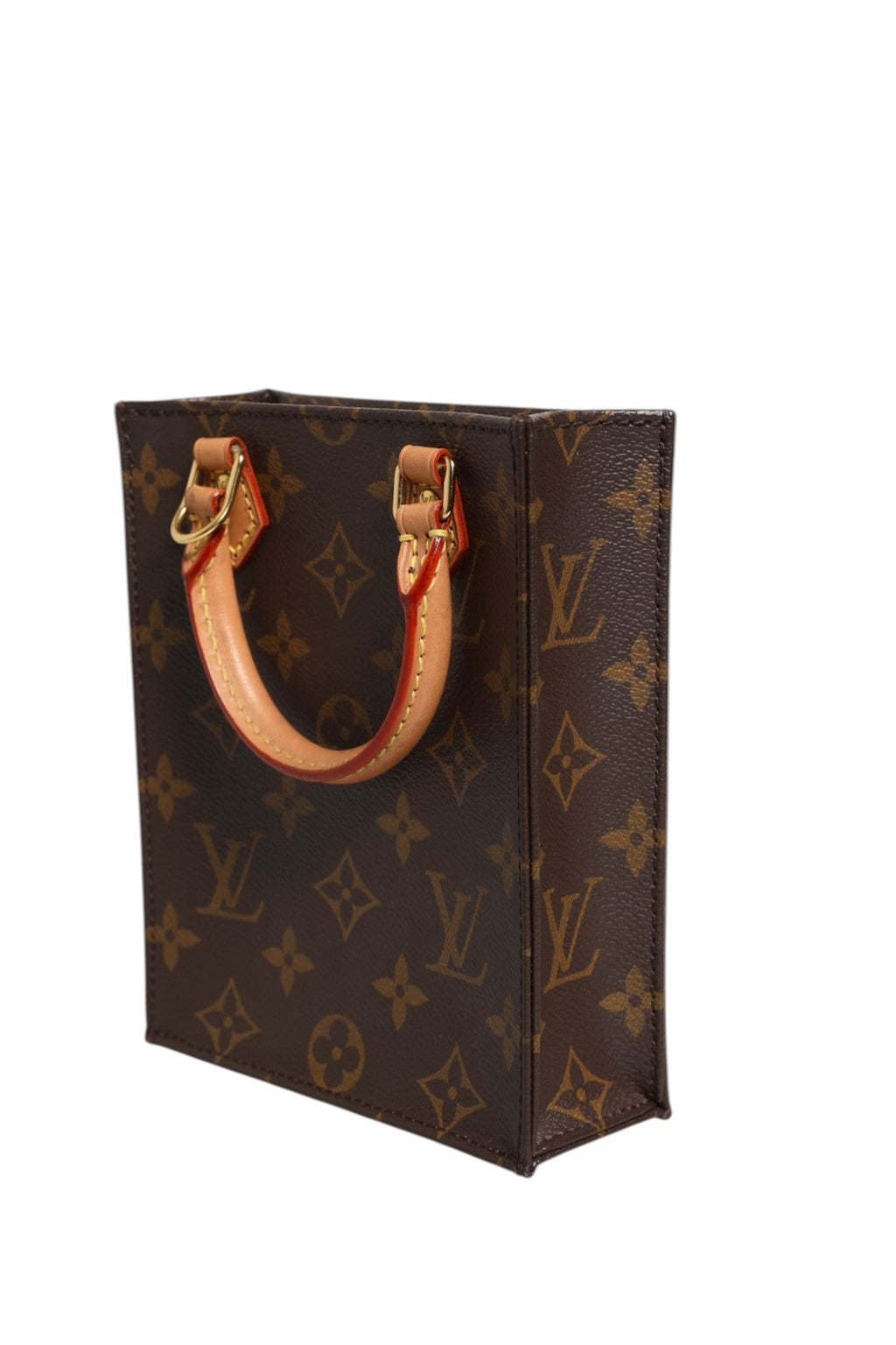 Louis Vuitton Monogram Canvas Petit Sac Plat Bag Louis Vuitton