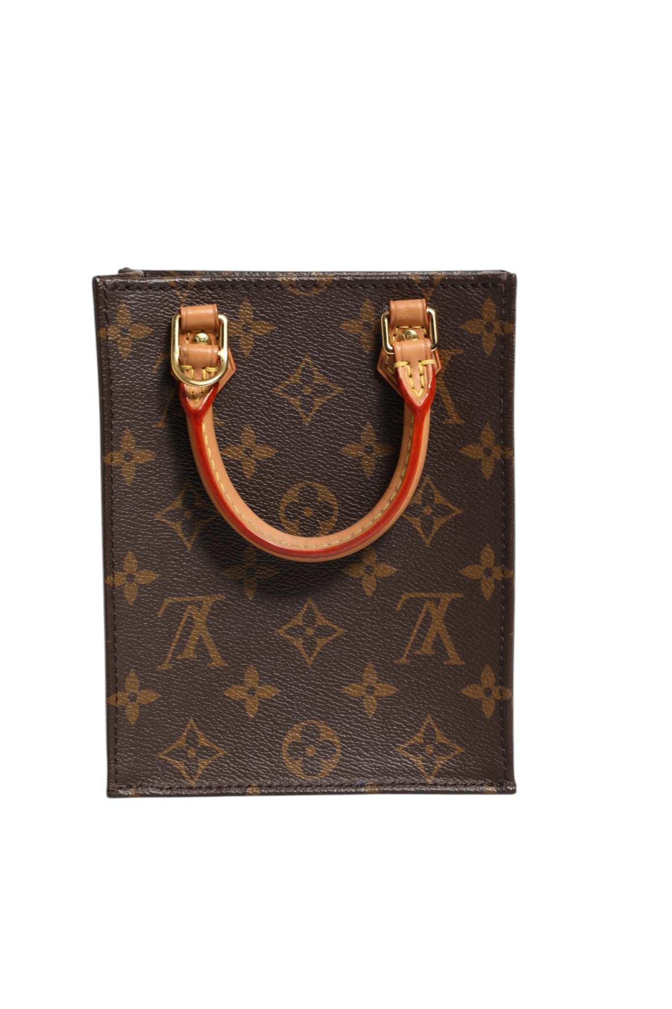 Louis Vuitton Monogram Canvas Petit Sac Plat Bag Louis Vuitton