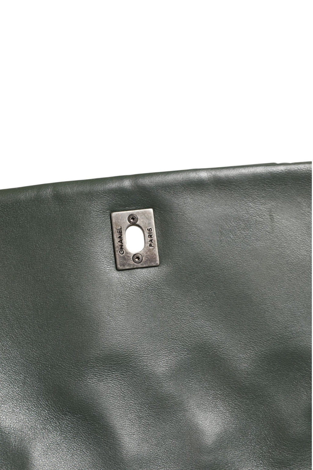 Chanel Quilted Lambskin Leather New Bubble Flap Bag Chanel