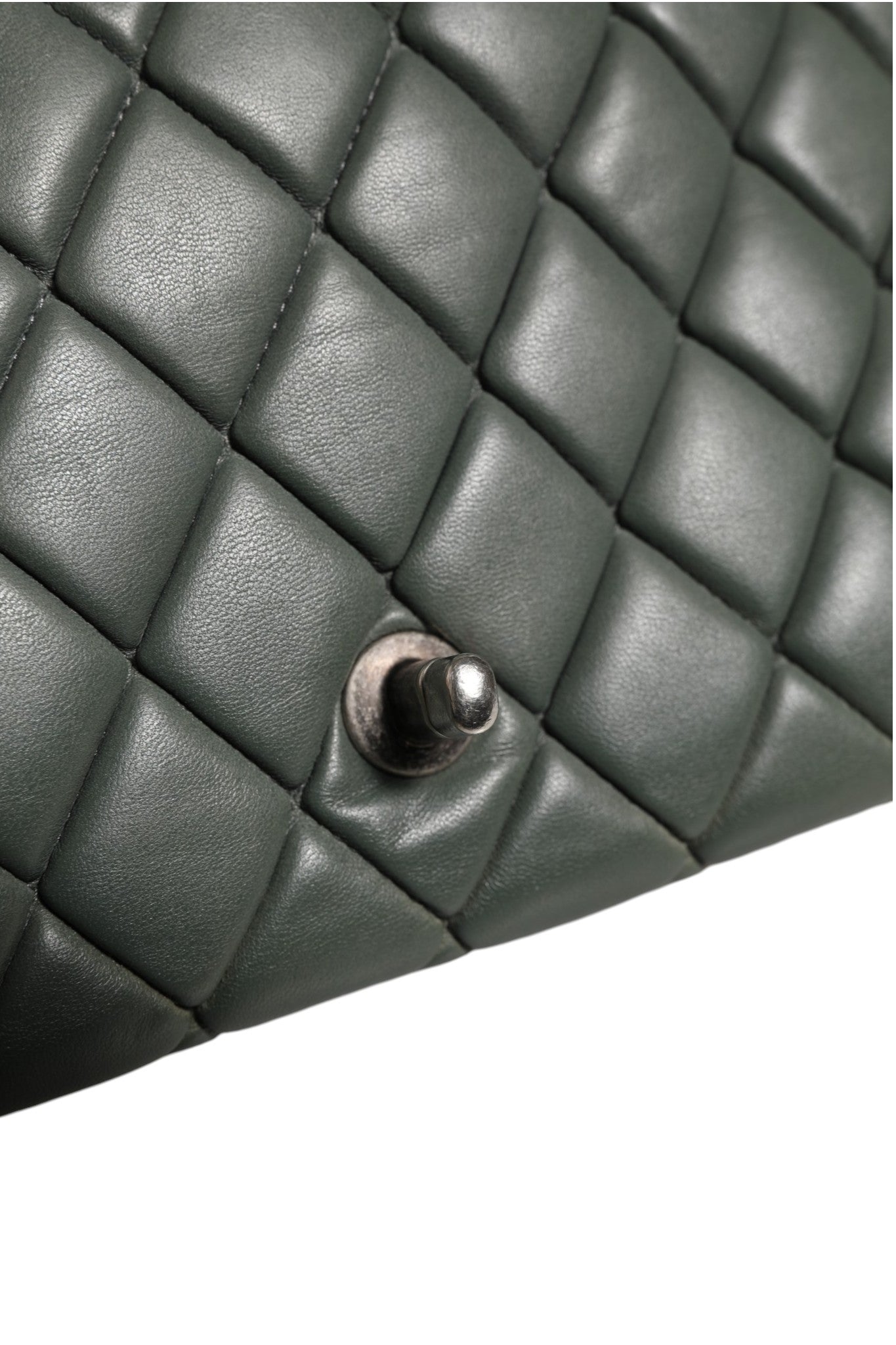 Chanel Quilted Lambskin Leather New Bubble Flap Bag Chanel
