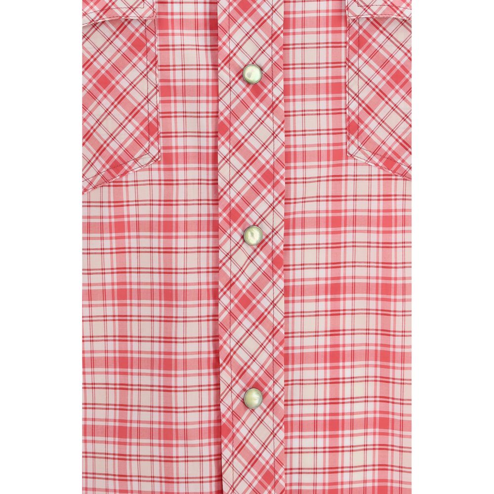 Versace Multicolor Cotton Shirt Versace