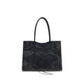 Balenciaga Black Lamb Ovis Aries Aries Shoulder Bag Balenciaga