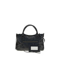Balenciaga Black Lamb Ovis Aries Aries Shoulder Bag Balenciaga