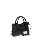 Balenciaga Black Lamb Ovis Aries Aries Shoulder Bag Balenciaga