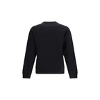 Valentino Black Cotton Sweatshirt Valentino