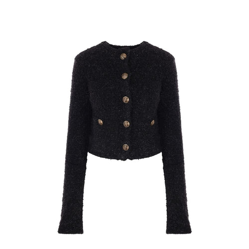 Balenciaga Black Cotton Cardigan Balenciaga