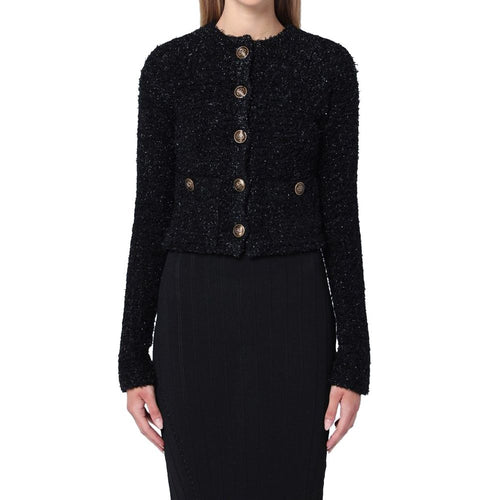 Balenciaga Black Cotton Cardigan Balenciaga