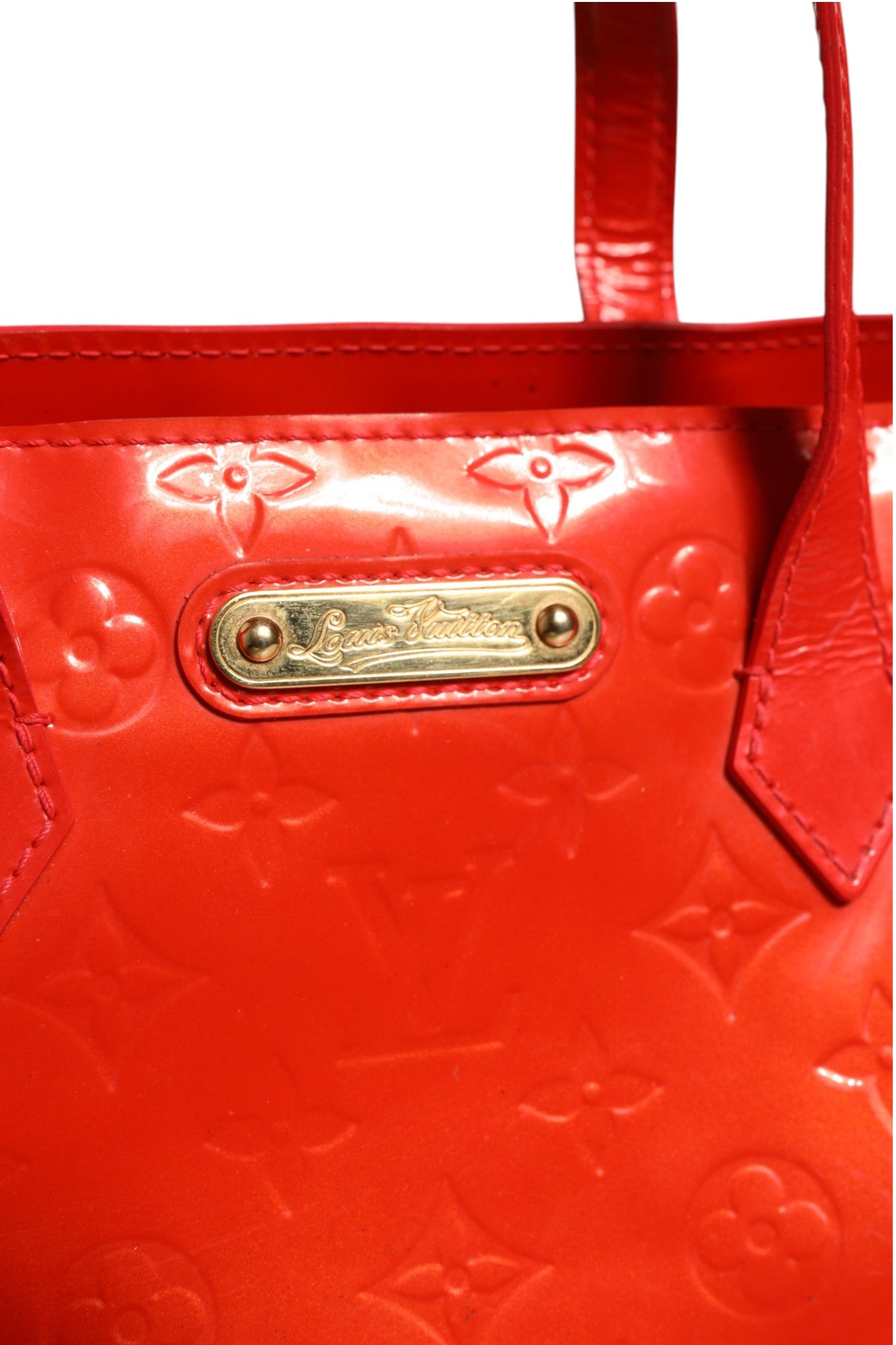 Louis Vuitton Red Monogram Vernis Wilshire PM Louis Vuitton