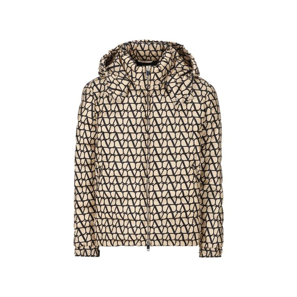 Valentino Garavani Beige Polyamide Coat Valentino Garavani
