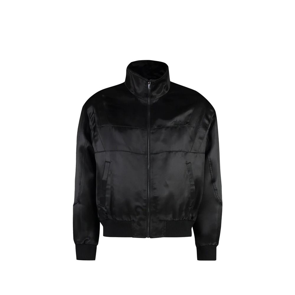 Saint Laurent Black Silk Bomber Saint Laurent