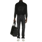 Saint Laurent Black Silk Bomber Saint Laurent