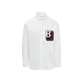 Burberry White Cotton Dress Shirt Burberry