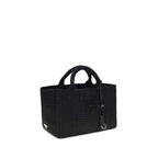 Prada Black Viscose Shoulder Bag Prada