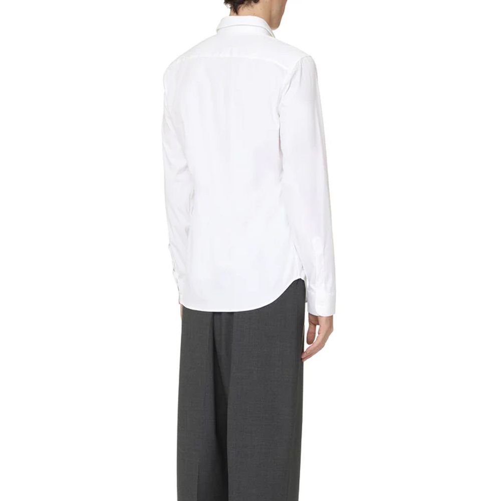 Gucci White Cotton Dress Shirt Gucci