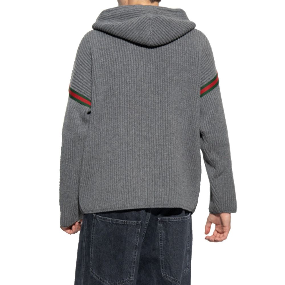 Gucci Gray Cashmere Sweatshirt Gucci